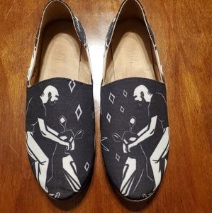 Anthropologie handmade shoes from Lebanon